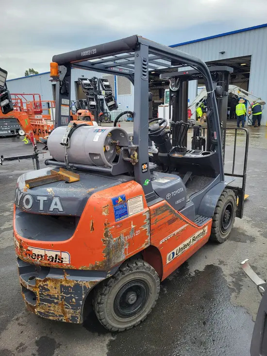 2019 Toyota 8FGU25 Warehouse Forklift