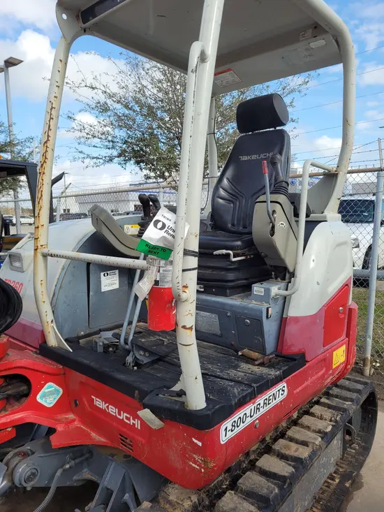2017 Takeuchi TB260 Mini Excavator