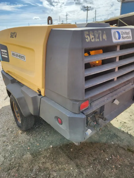 2017 Atlas Copco XATS400 Air Compressor