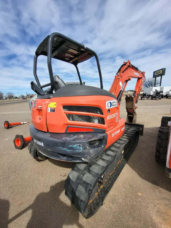 2018 Kubota KX057-4R1A Mini Excavator