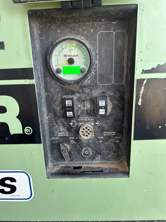 2018 Sullair 185DPQ-KU-T3 Air Compressor