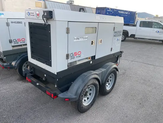 2017 Wacker Neuson G50 T4F Diesel Generator