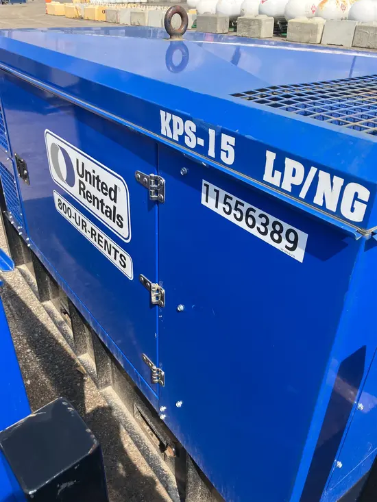 2022 Kustom Power Solutions KPS-15 LP/NG Generator