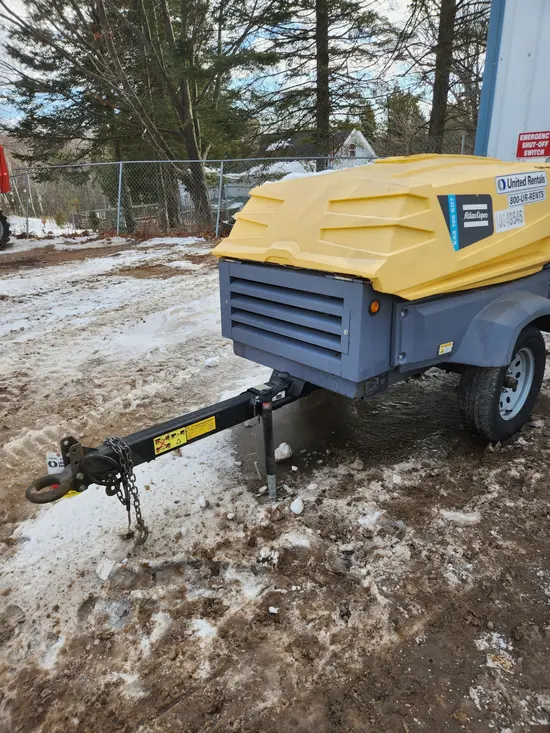 2018 Atlas Copco XAS185KD7 Air Compressor