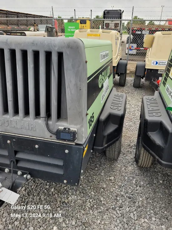 2018 Sullair 185DPQ-KU-T3 Air Compressor