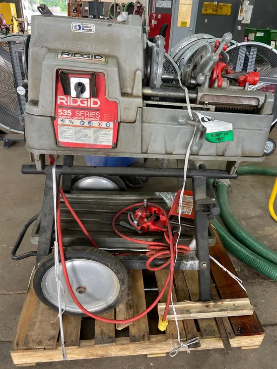 2018 RIDGID 535 Pipe Threading