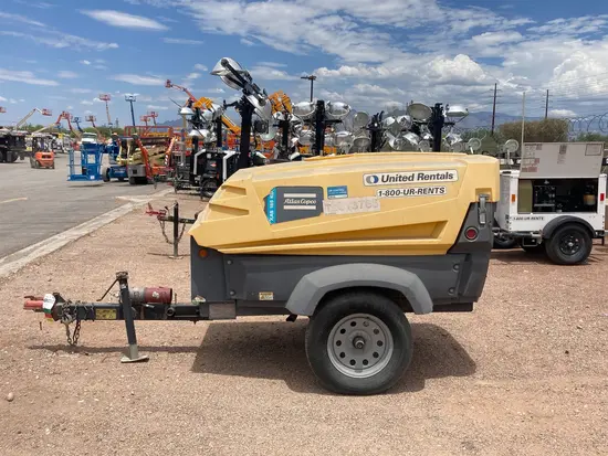2017 Atlas Copco XAS185KD7 T4F Air Compressor