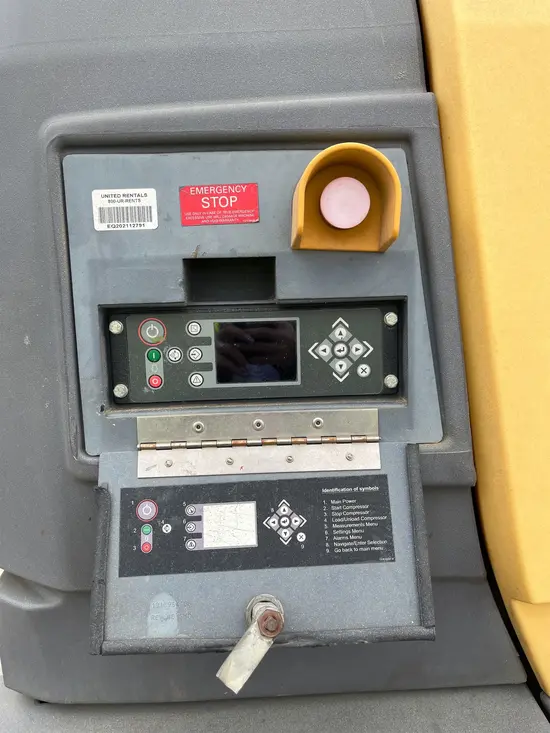 2017 Atlas Copco XATS400 Air Compressor