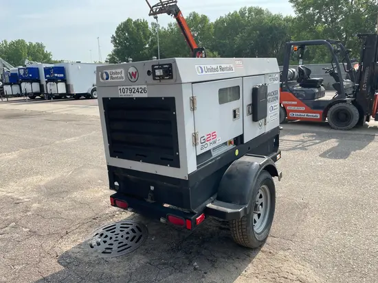 2018 Wacker Neuson G25 T4F Diesel Generator