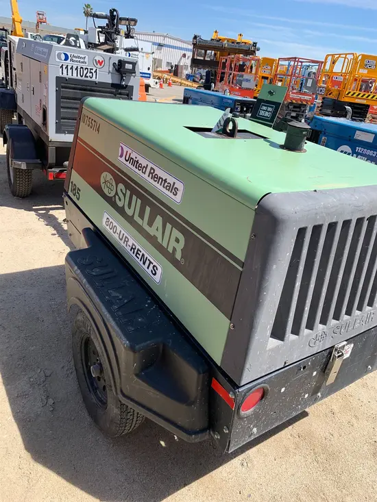 2018 Sullair 185DPQ-KU-T3 Air Compressor