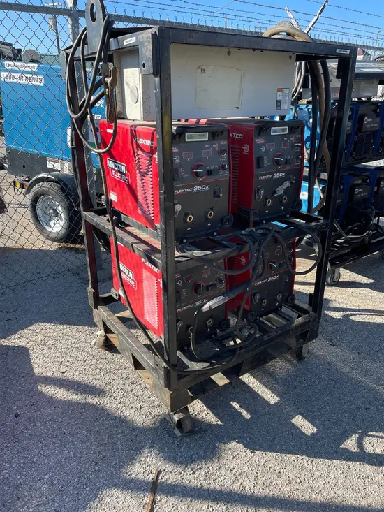 2017 Lincoln Electric FLEXTEC 350 Welder Rack