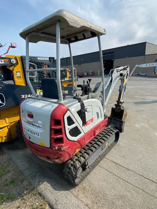 2018 Takeuchi TB216 Mini Excavator