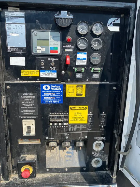 2019 Cummins C100 D6R Diesel Generator