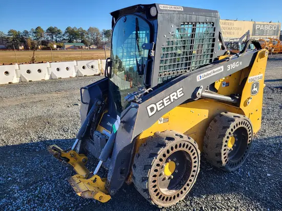 2017 John Deere 316GR Track Loader