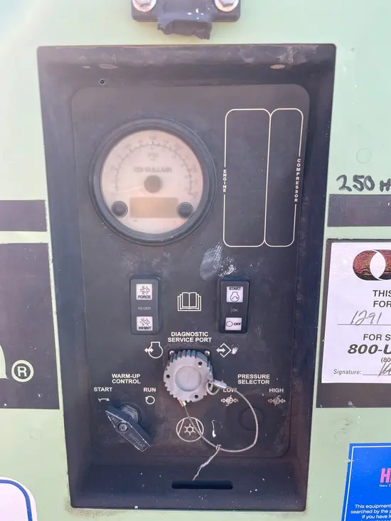 2018 Sullair 185DPQ-KU-T3 Air Compressor