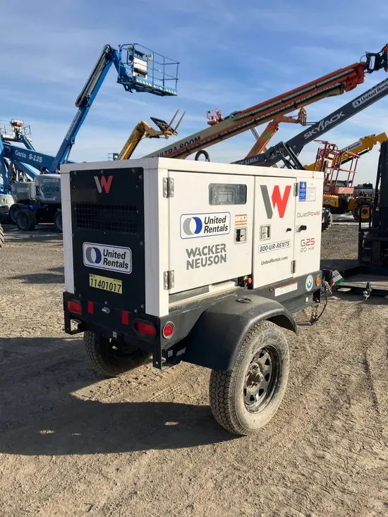 2022 Wacker Neuson G25 T4F Diesel Generator