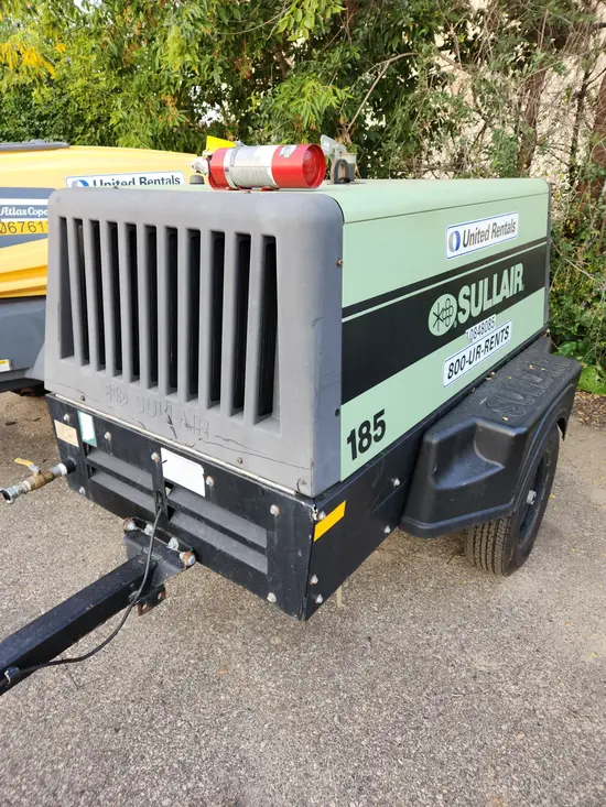2018 Sullair 185DPQ-KU-T3 Air Compressor