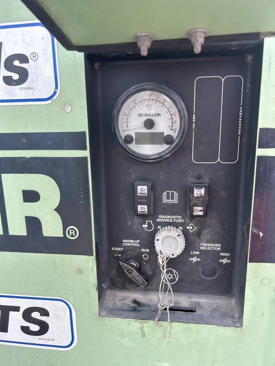 2018 Sullair 185DPQ-KU-T3 Air Compressor