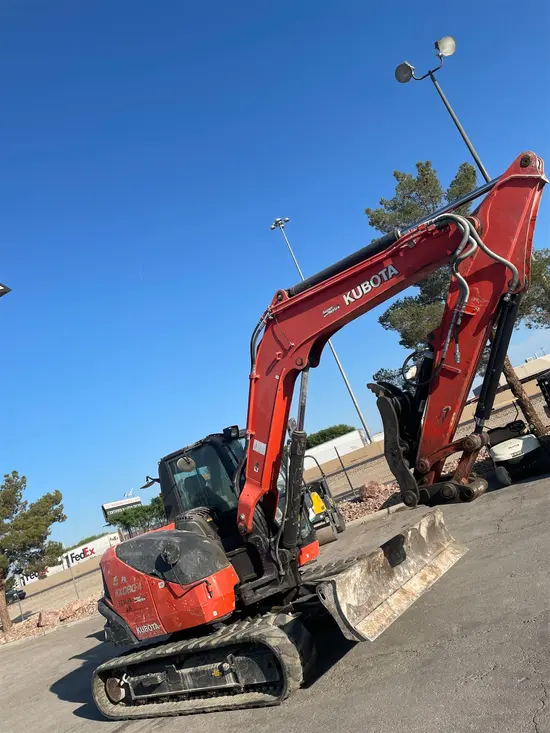 2019 Kubota KX080-4SR3A Mini Excavator