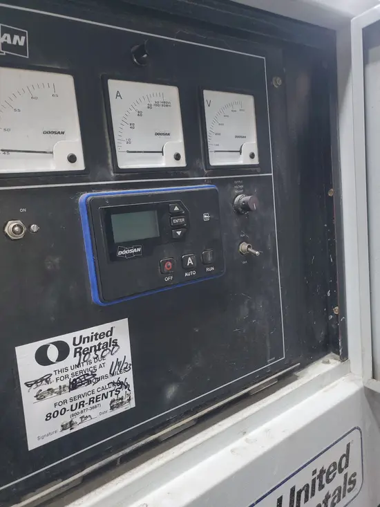 2018 Doosan G25WDO-T4F Diesel Generator
