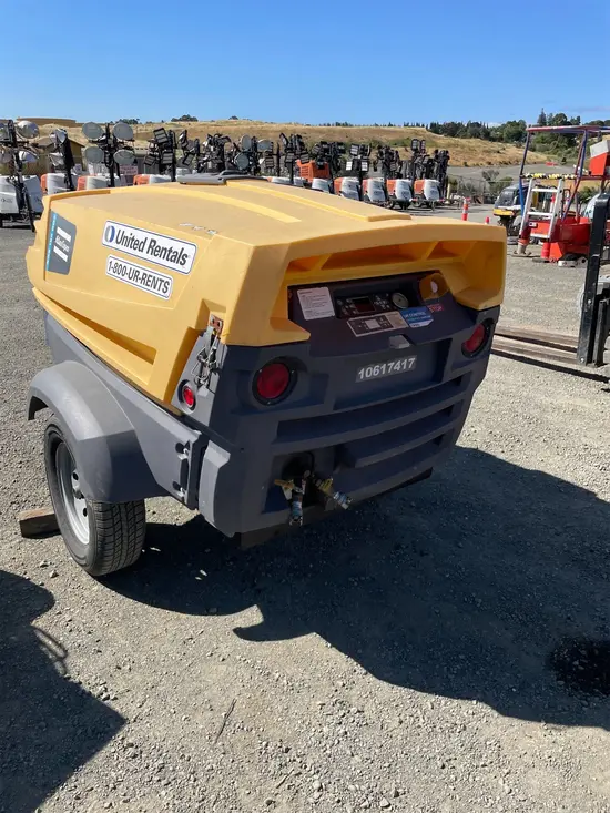 2017 Atlas Copco XAS185KD7 T4F Air Compressor