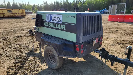 2018 Sullair 185DPQ-KU-T3 Air Compressor
