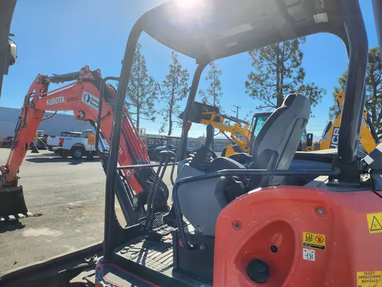 2018 Kubota KX057-4R1A Mini Excavator