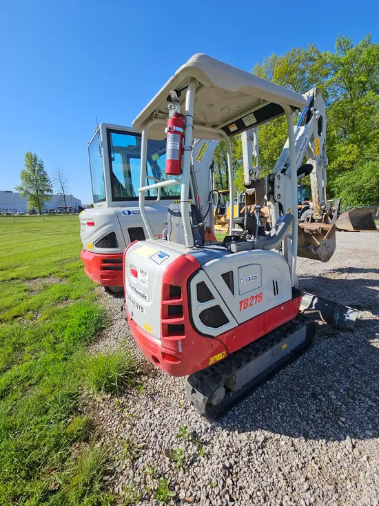 2019 Takeuchi TB216 Mini Excavator