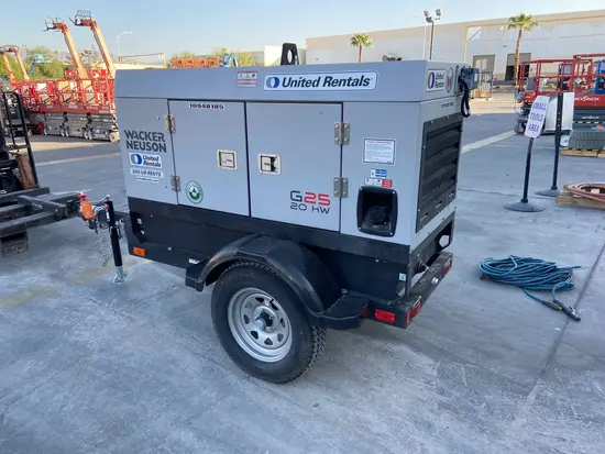 2019 Wacker Neuson G25 T4F Diesel Generator