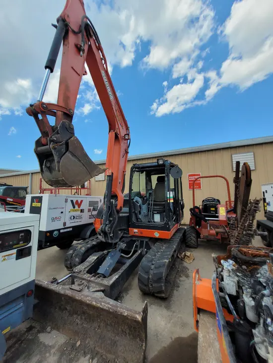2016 Kubota KX080-4R3A Mini Excavator