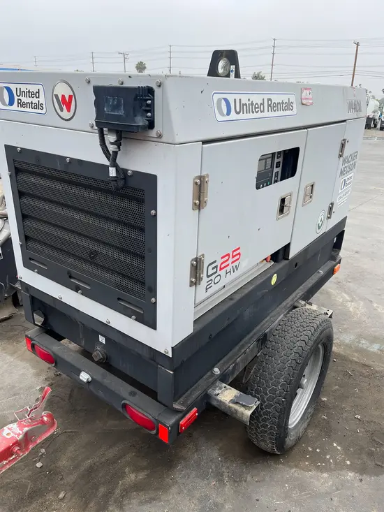 2019 Wacker Neuson G25 T4F Diesel Generator
