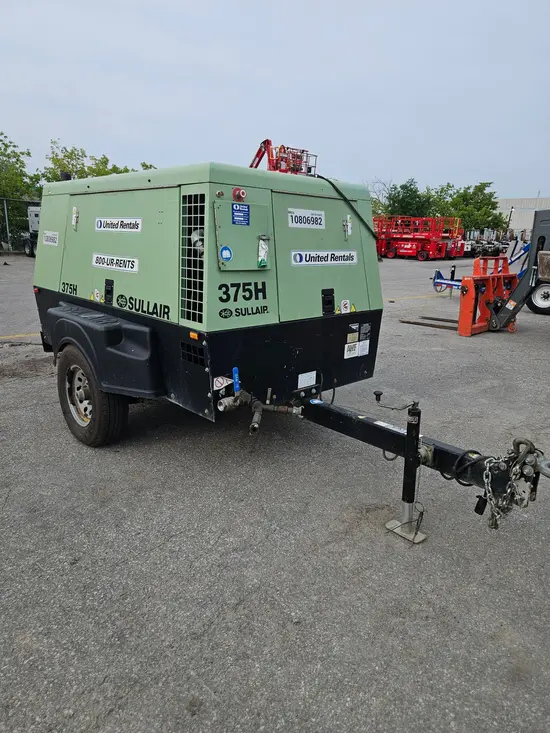 2018 Sullair 375H/DPQ/JD3LRC Air Compressor