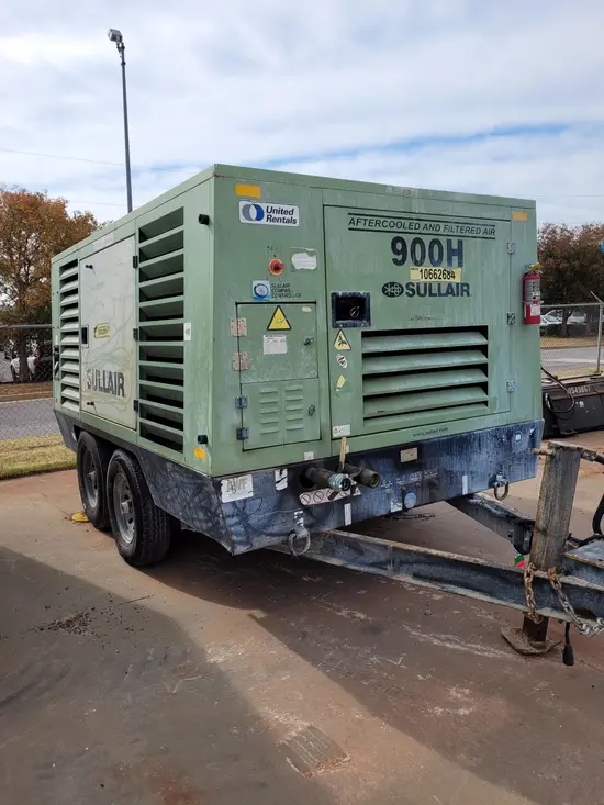 2017 Sullair 900HAF T2 Air Compressor