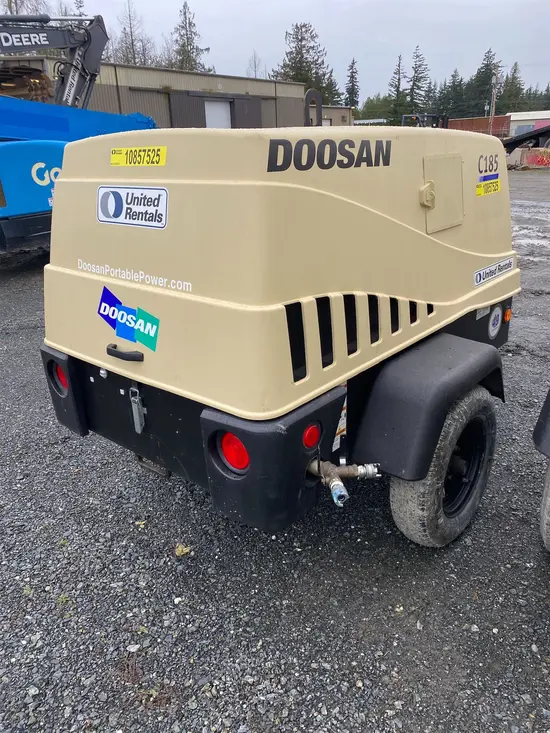 2018 Doosan C185WDO-T4F Air Compressor