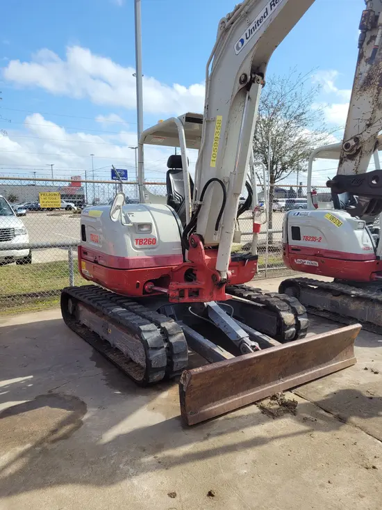 2017 Takeuchi TB260 Mini Excavator