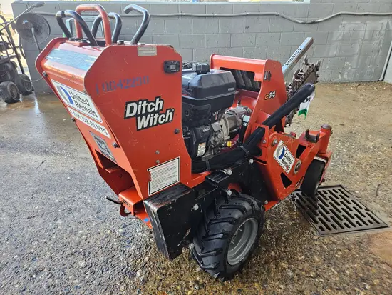 2017 Ditch Witch C14 Walk-Behind Trencher