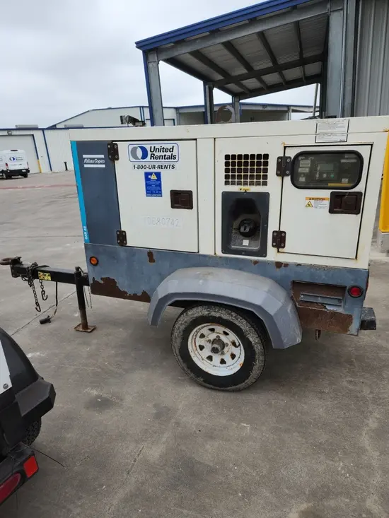 2017 Atlas Copco QAS 45 T4F Diesel Generator