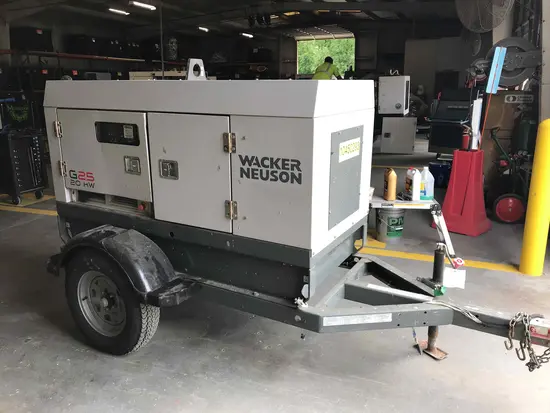 2016 Wacker Neuson G25 T4F Diesel Generator