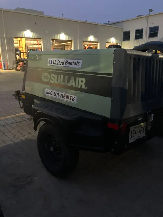 2018 Sullair 185DPQ-KU-T3 Air Compressor