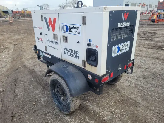 2022 Wacker Neuson G25 T4F Diesel Generator