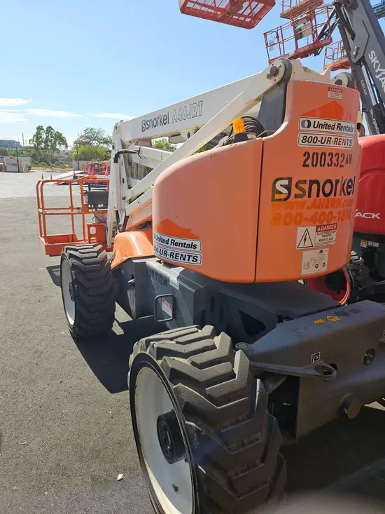 2017 Snorkel A46JRT Articulating Boom Lift