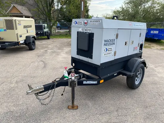 2018 Wacker Neuson G25 T4F Diesel Generator