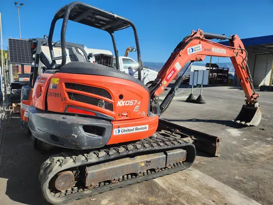 2018 Kubota KX057-4R1A Mini Excavator