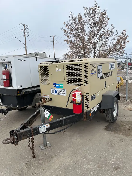 2018 Doosan P425/HP375WCU Air Compressor