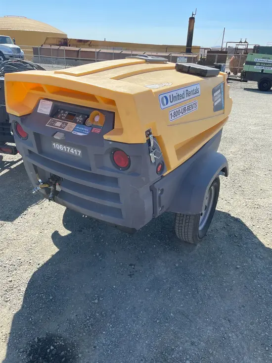 2017 Atlas Copco XAS185KD7 T4F Air Compressor