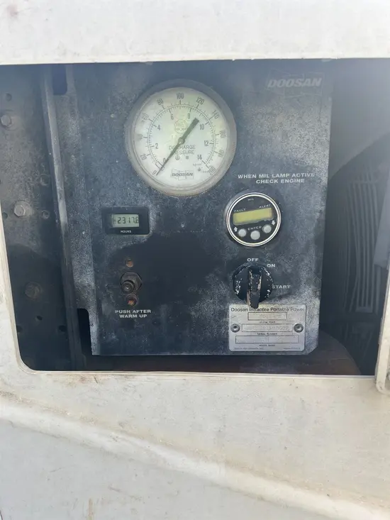 2017 Doosan C185WDZ-T4F Air Compressor