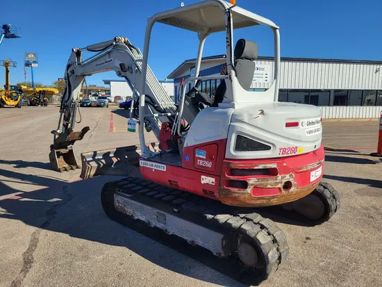 2015 Takeuchi TB260 Mini Excavator