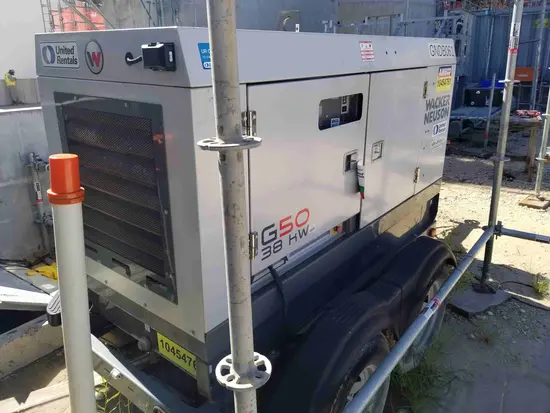 2016 Wacker Neuson G50 T4F Diesel Generator