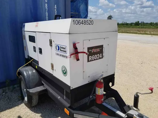 2017 Wacker Neuson G25 T4F Diesel Generator