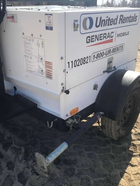 2019 Generac MLT5080KV Towable Light Tower